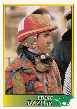 1993 Jockey Star #103 Eddie Razo Jr. Front